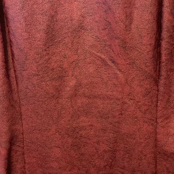 Women’s Guess short red, faux suede, mini dress - Picture 3 of 4